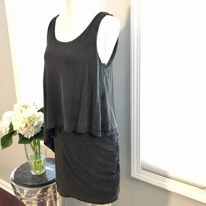Dkny Black jean look dress